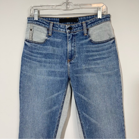 Alexander Wang Ride Flip Skinny Jeans in Light Indigo Aged Ankle Revolve Size 26 - Picture 7 of 16
